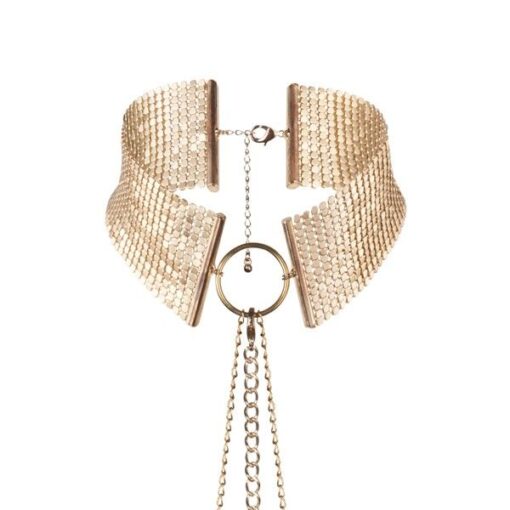 BIJOUX - DÉSIR MÉTALLIQUE COLLAR METLICO DORADO - Imagen 3