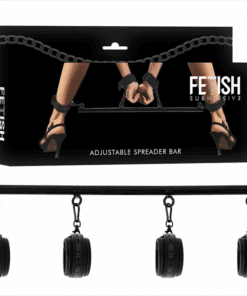 FETISH SUBMISSIVE BONDAGE - BARRA SEPARADORA AJUSTABLE 4 PIEZAS