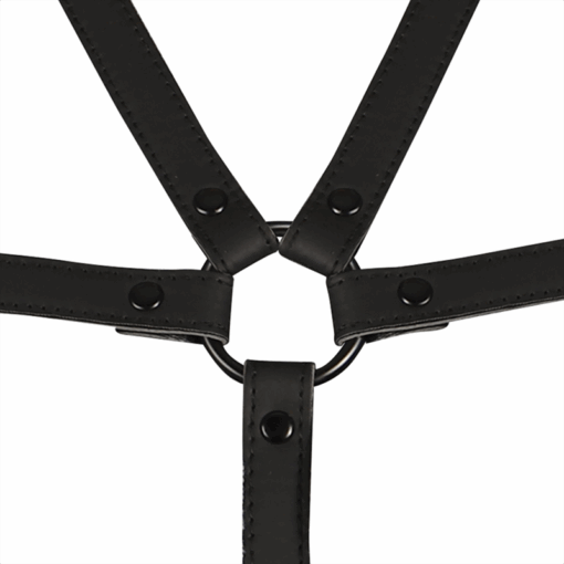 FETISH SUBMISSIVE BONDAGE - ARNÉS AJUSTABLE TORSO Y BRAZOS - Imagen 6