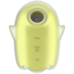 SATISFYER - GLOWING GHOST AIR PULSE & VIBRADOR AMARILLO