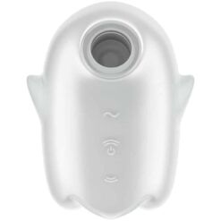 SATISFYER - GLOWING GHOST AIR PULSE & VIBRADOR BLANCO