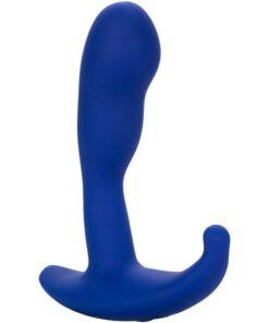 CALEXOTICS - ADMIRAL CURVED ESTIMULADOR & VIBRADOR ANAL AZUL