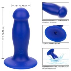 CALEXOTICS - ADMIRAL FIRST MATE PLUG ANAL VIBRADOR AZUL - piKanteo | Despierta tu lado más piKante