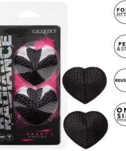 CALEXOTICS - RADIANCE PEZONERAS JOYA FORMA DE CORAZÓN