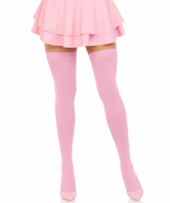 LEG AVENUE - MEDIAS NAILON ROSA