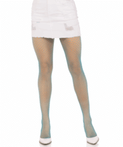 LEG AVENUE - PANTIMEDIAS REJILLA LYCRA AZUL