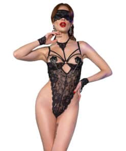 CHILIROSE - CR 4488 BODY LACE NEGRO L/XL