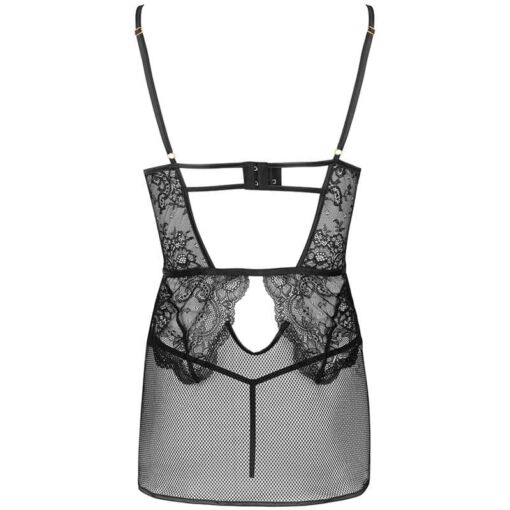 LIVCO CORSETTI FASHION - BARIRIN LC 90633 FALDA + PANTY NEGRO L/XL - Imagen 4
