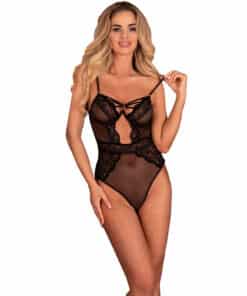 LIVCO CORSETTI FASHION - FINASAN LC 90632 BODY NEGRO L/XL