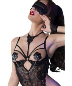 CHILIROSE - CR 4675 CUBREPEZONES NEGRO