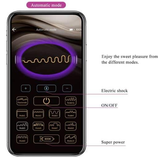 PRETTY LOVE - JEFFERSON PLUG ANAL CONTROLADO POR APP LILA - Imagen 14