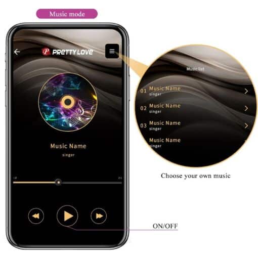 PRETTY LOVE - JEFFERSON PLUG ANAL CONTROLADO POR APP LILA - Imagen 18