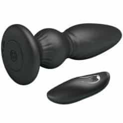 MR PLAY - VIBRADOR POTENTE CONTROL REMOTO ANAL PLUG NEGRO - piKanteo | Despierta tu lado más piKante