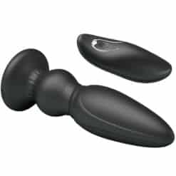 MR PLAY - VIBRADOR POTENTE CONTROL REMOTO ANAL PLUG NEGRO - piKanteo | Despierta tu lado más piKante