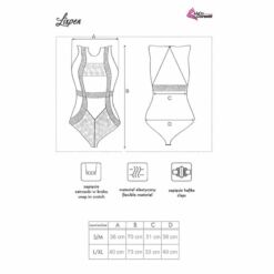 LIVCO CORSETTI FASHION - LIXPEN LC 90612 BODY NEGRO S/M - piKanteo | Despierta tu lado más piKante