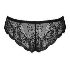 LIVCO CORSETTI FASHION - LOVE STORY LC 90679 PANTY CROTCHLESS NEGRO S/M - piKanteo | Despierta tu lado más piKante