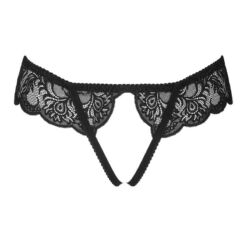 LIVCO CORSETTI FASHION - LOVE STORY LC 90679 PANTY CROTCHLESS NEGRO L/XL - piKanteo | Despierta tu lado más piKante