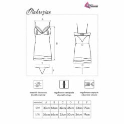 LIVCO CORSETTI FASHION - MAKREZIAN LC 90545 FALDA + PANTY NEGRO L/XL - piKanteo | Despierta tu lado más piKante