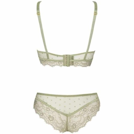 LIVCO CORSETTI FASHION - PINE LC 90667 SUJETADOR + PANTY KHAKI L/XL - Imagen 4