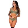 LIVCO CORSETTI FASHION - PINE LC 90667 SUJETADOR + PANTY KHAKI L/XL - piKanteo | Despierta tu lado más piKante