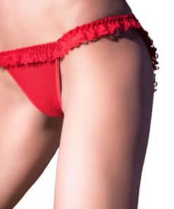 CHILIROSE - CR 4159 PANTIES ROJO S/M
