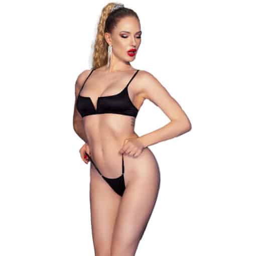 CHILIROSE - CR 4668 BIKINI NEGRO L - Imagen 3