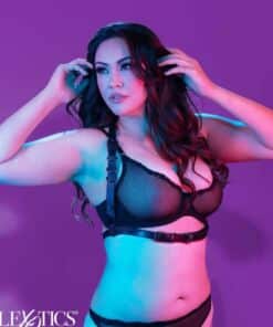 CALEXOTICS - EUPHORIA ARNÉS HATLER CON HEBILLA TALLA GRANDE NEGRO