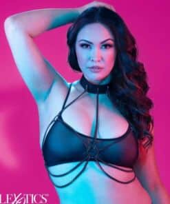 CALEXOTICS - EUPHORIA ARNÉS DE CUELLO DE CADENA TALLA GRANDE