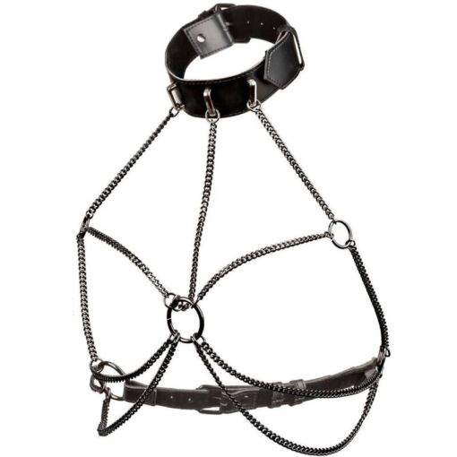 CALEXOTICS - EUPHORIA ARNÉS DE CUELLO DE CADENA TALLA GRANDE - Imagen 4