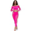 CHILIROSE - CR 4632 TOP & PANTALON FUCSIA S/L - piKanteo | Despierta tu lado más piKante