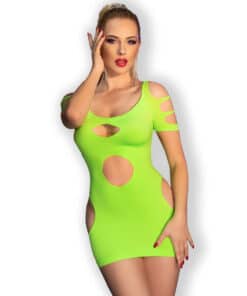 CHILIROSE - CR 4671 VESTIDO VERDE S/M