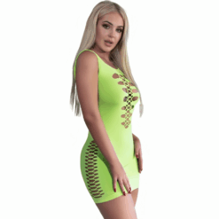 CHILIROSE - CR 4304 VESTIDO VERDE S/M - piKanteo | Despierta tu lado más piKante