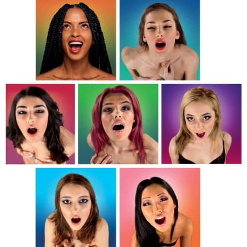 SPENCER & FLEETWOOD - WANKY HANKIES 7 PAÑUELOS EXTRA GRANDES MUJERES - Imagen 2