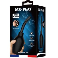 MR PLAY - DUCHA ANAL BLKC SUPER POWER NEGRO - piKanteo | Despierta tu lado más piKante