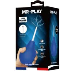 MR PLAY - DUCHA ANAL BLUEB SUPER POWER AZUL - piKanteo | Despierta tu lado más piKante