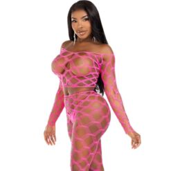 LEG AVENUE - TOP & LEGGINS HARDCORE FUCSIA - piKanteo | Despierta tu lado más piKante