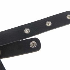 SUBBLIME - ARNÉS DE PECHO CADENAS CUERO NEGRO TALLA ÚNICA - piKanteo | Despierta tu lado más piKante