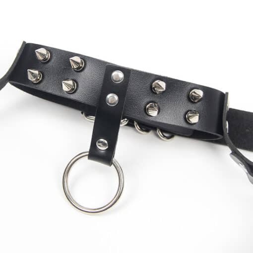 SUBBLIME - ARNÉS SUJETADOR Y COLLAR CON CADENAS TALLA ÚNICA - Imagen 7