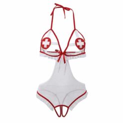 SUBBLIME - DISFRAZ DE ENFERMERA SEXY SIN ENTREPIERNA L/XL - piKanteo | Despierta tu lado más piKante