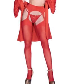 CHILIROSE - CR 4312 MEDIAS LIGUERO ROJO S/M