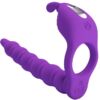 PRETTY LOVE - BLACKNEY ANILLO PENE CON PLUG VIBRADOR LILA - piKanteo | Despierta tu lado más piKante