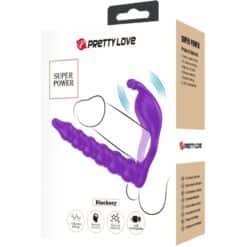PRETTY LOVE - BLACKNEY ANILLO PENE CON PLUG VIBRADOR LILA - piKanteo | Despierta tu lado más piKante