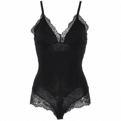 SUBBLIME - TEDDY DETALLE ENCAJE FLORAL NEGRO L/XL - piKanteo | Despierta tu lado más piKante