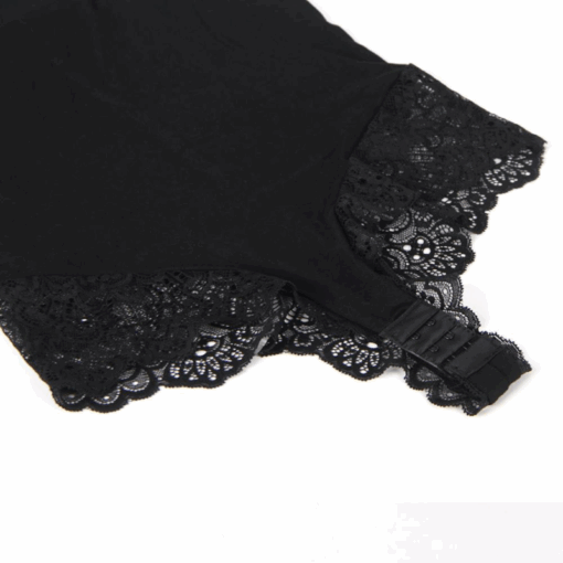SUBBLIME - TEDDY DETALLE ENCAJE FLORAL NEGRO S/M - Imagen 10