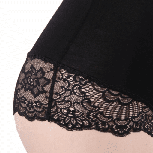 SUBBLIME - TEDDY DETALLE ENCAJE FLORAL NEGRO S/M - Imagen 11