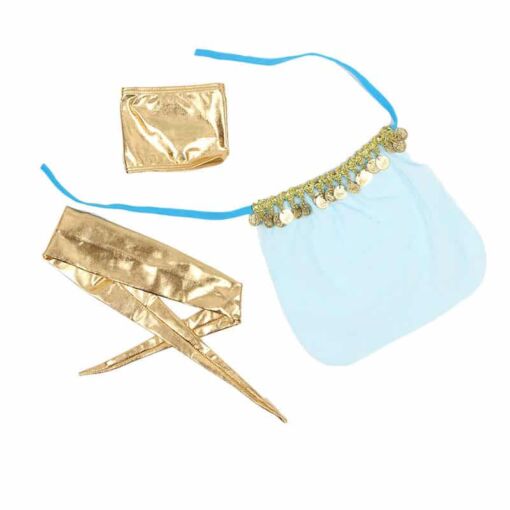SUBBLIME - SET DE LENCERIA INDIA STYLE AZUL S/M - Imagen 5