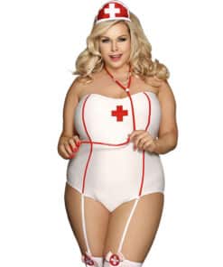 SUBBLIME - DISFRAZ ENFERMERA SEXY CON TEDDY L/XL
