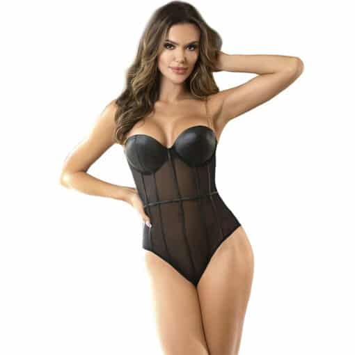 SUBBLIME - BODY TIRANTAS CADENA NEGRO S/M - Imagen 2