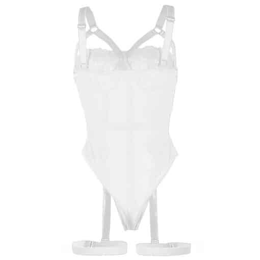 SUBBLIME - TEDDY CON LIGUERO DETALLE TIRAS PECHO BLANCO L/XL - Imagen 8