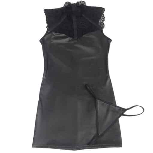SUBBLIME - VESTIDO SEXY DE CUERO S/M - Imagen 4